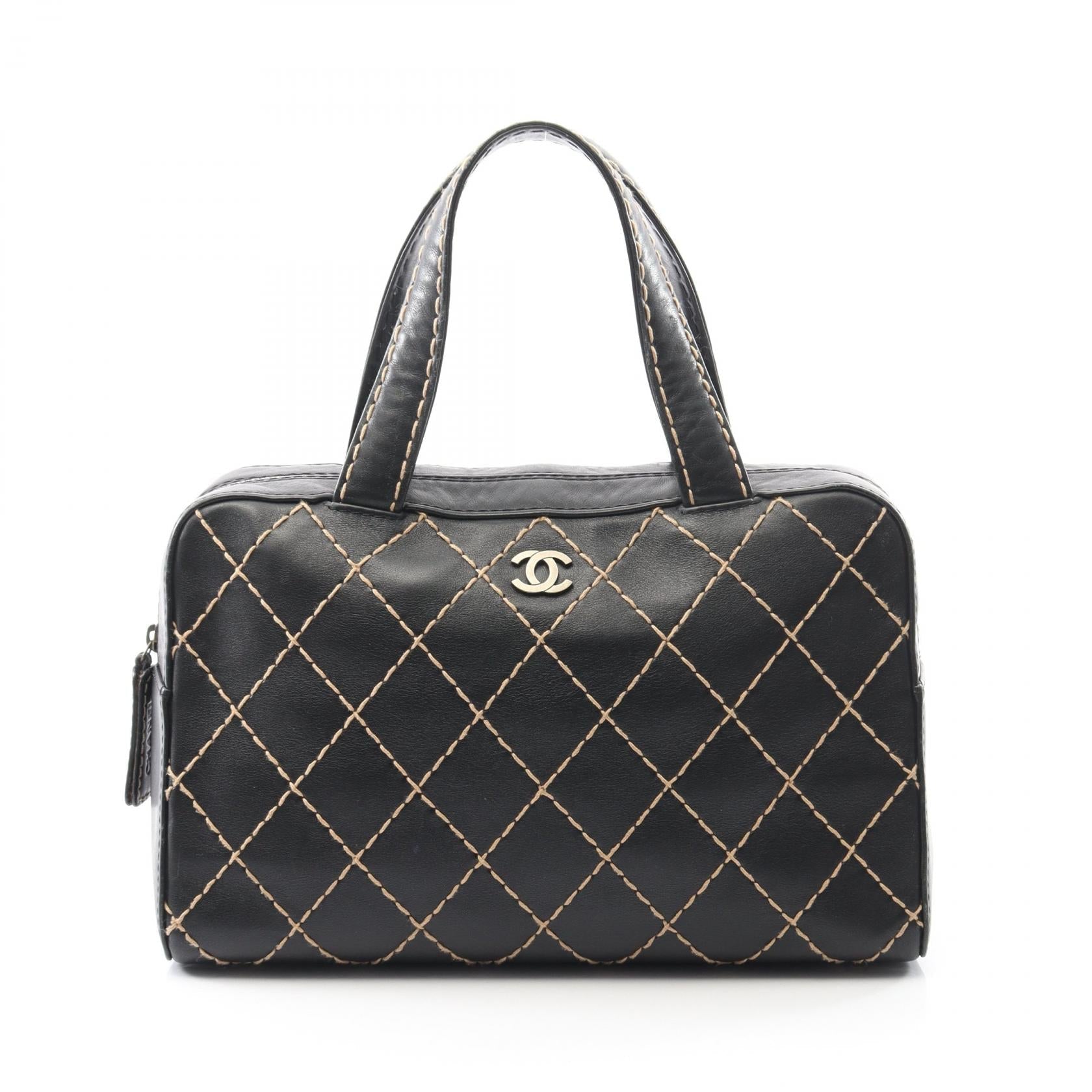 Chanel Wild Stitch Leather Handbag