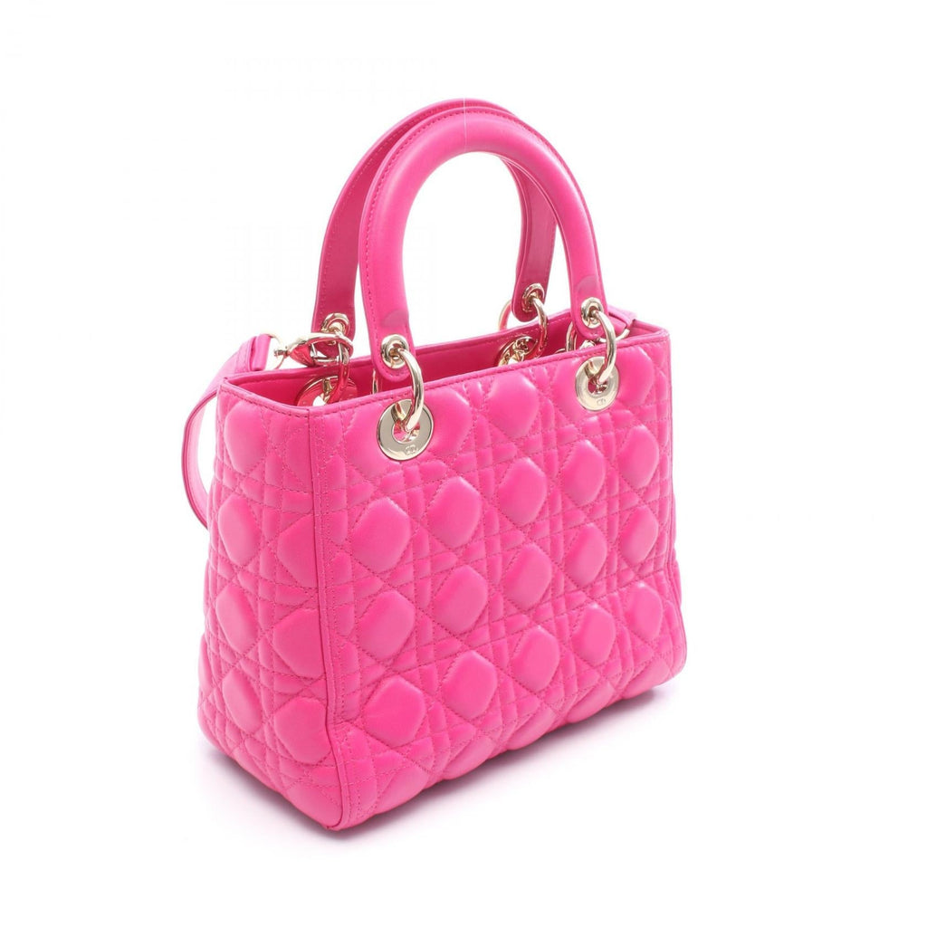 Dior LADY DIOR Cannage Lambskin Handbag