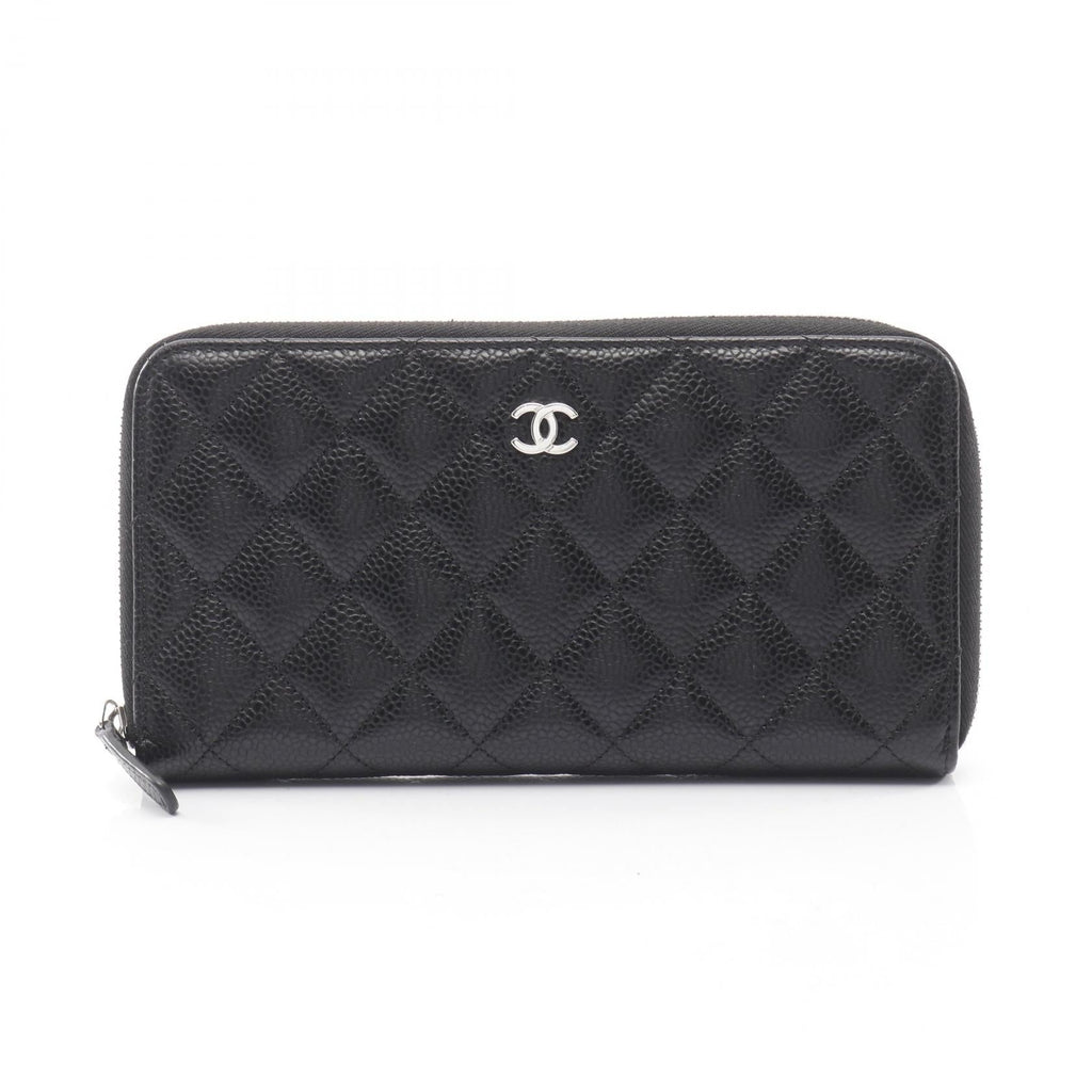 Chanel Classic Long Zip Wallet Calfskin Wallet