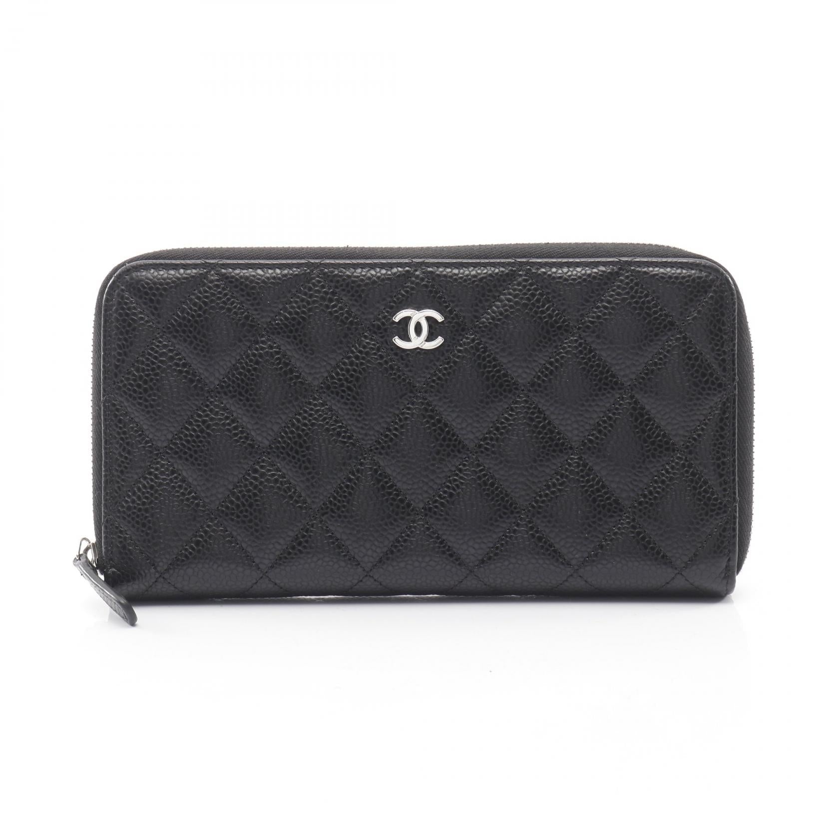 Chanel Classic Long Zip Wallet Calfskin Wallet