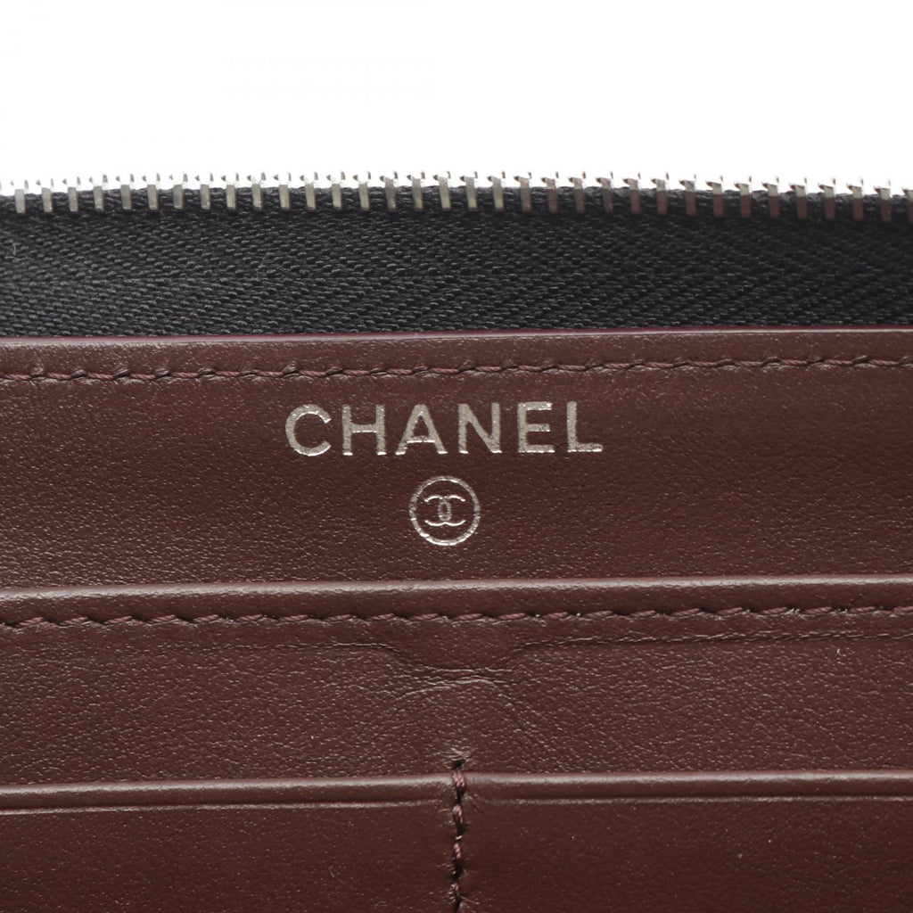 Chanel Classic Long Zip Wallet Calfskin Wallet