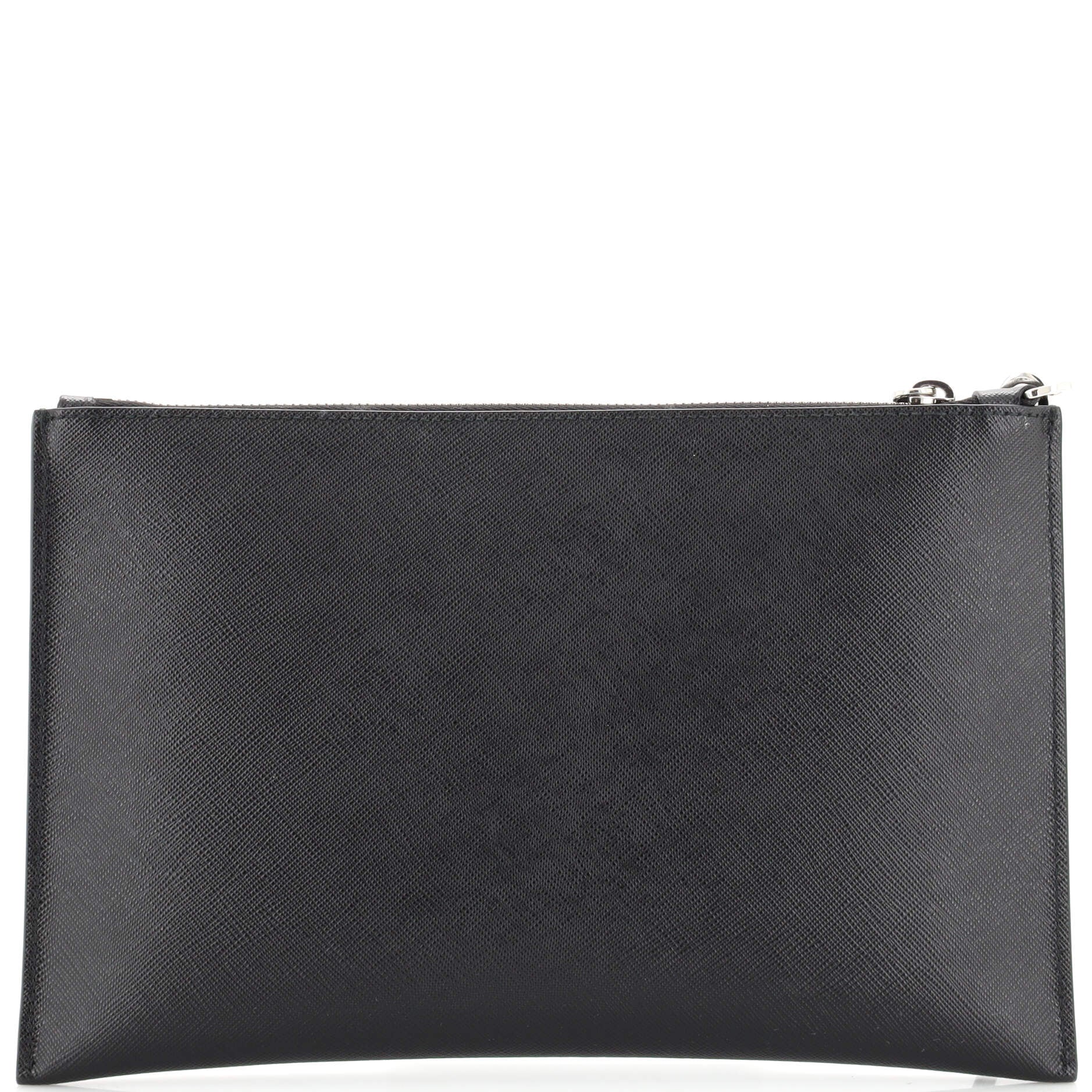 Wristlet Clutch Saffiano Leather Medium
