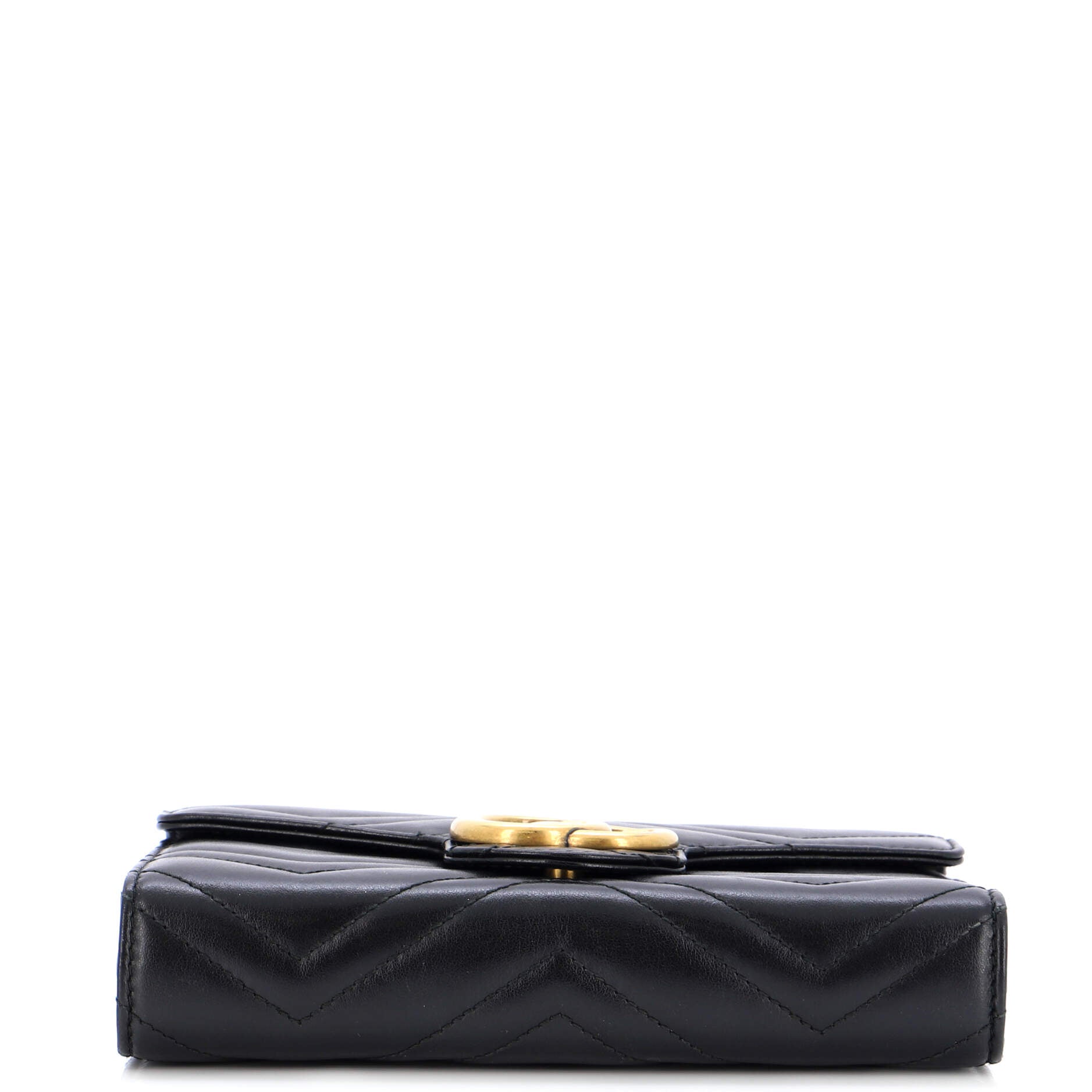 GG Marmont Chain Wallet Matelasse Leather Mini