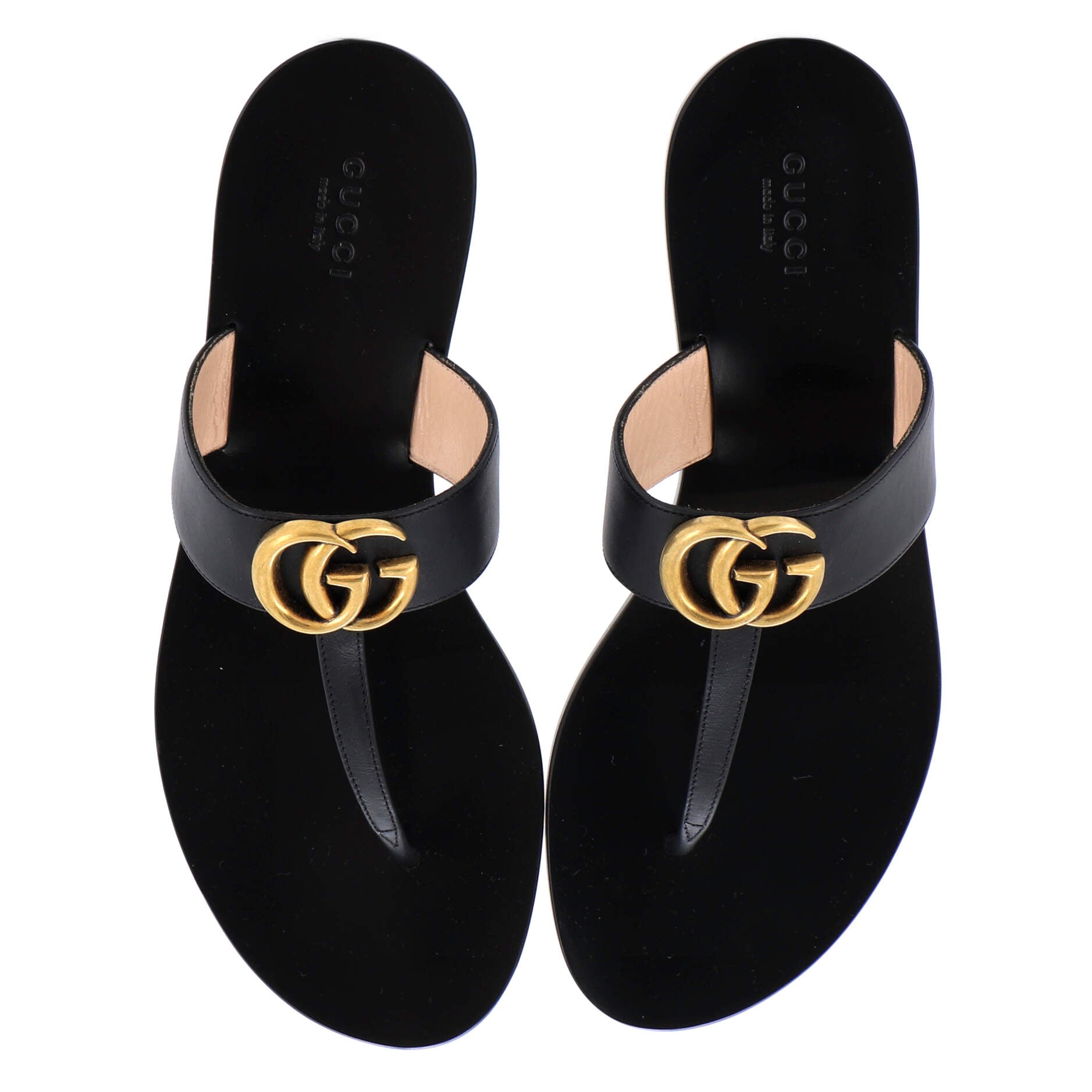 Women's GG Marmont Sandals Leather