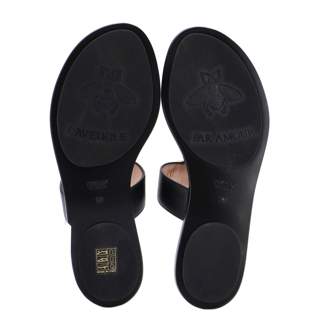 Women's GG Marmont Sandals Leather
