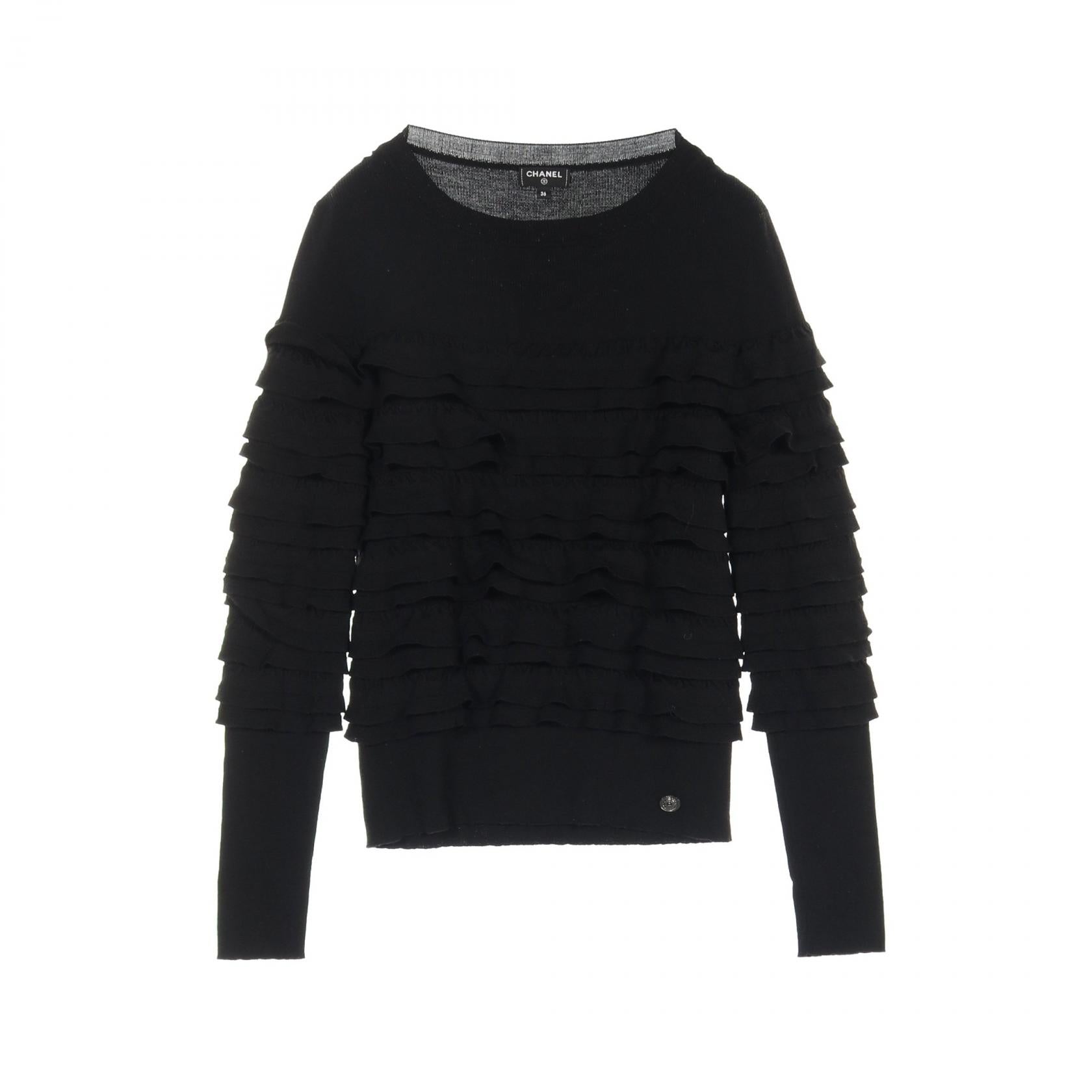 Chanel P62570K48045 Wool Knitwear