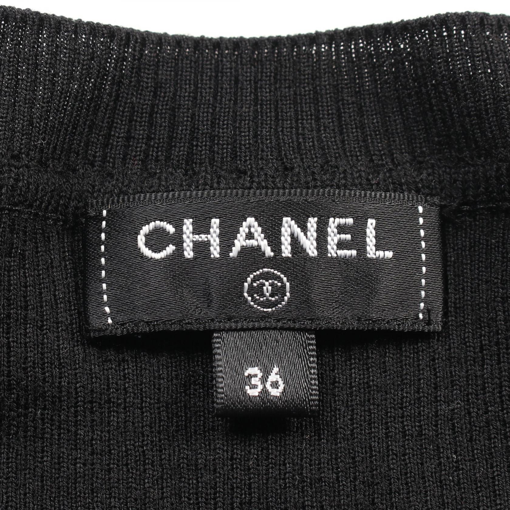 Chanel P62570K48045 Wool Knitwear