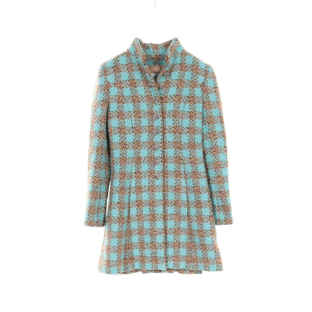 Chanel Coco Mark Bijou Button Wool Outerwear