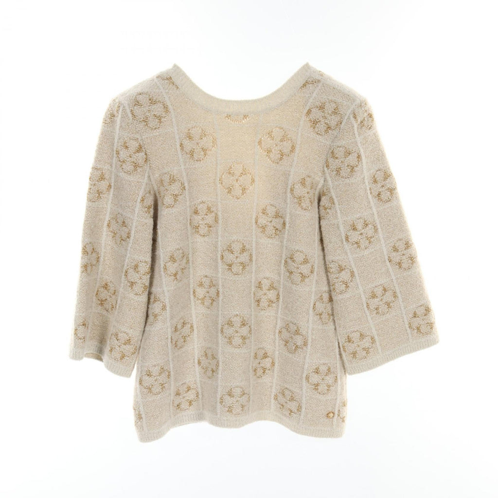 Chanel Clover Wool Nylon Alpaca Knitwear