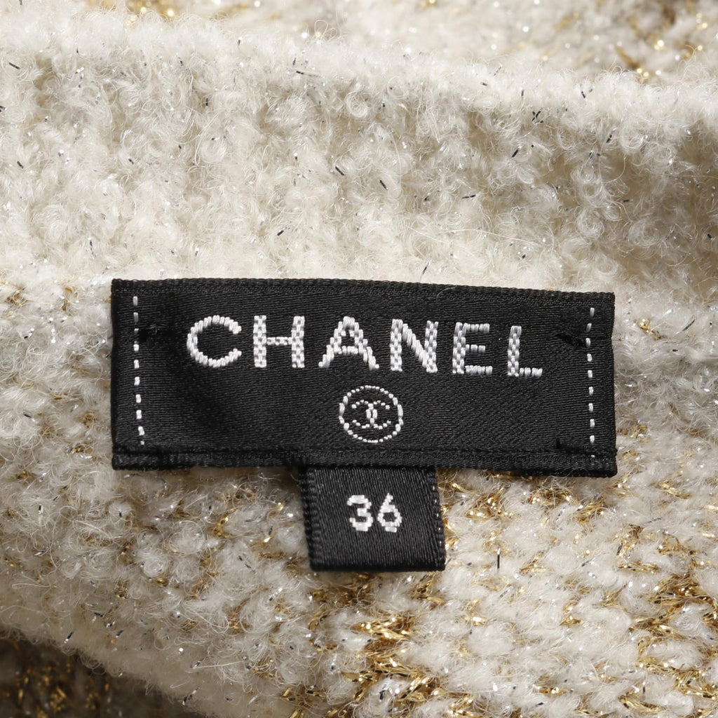 Chanel Clover Wool Nylon Alpaca Knitwear