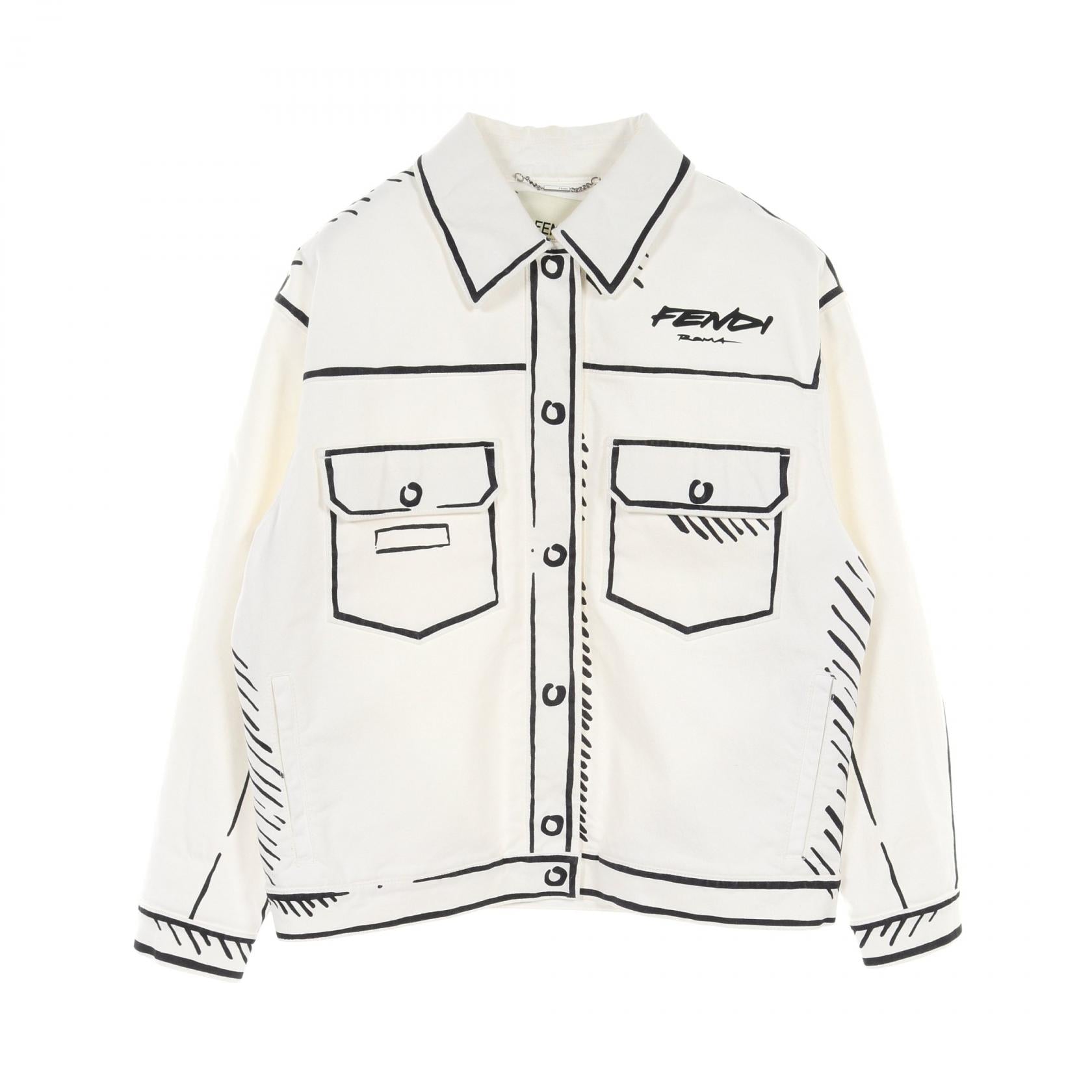 Fendi FENDI × Joshua Vides Cotton Jacket