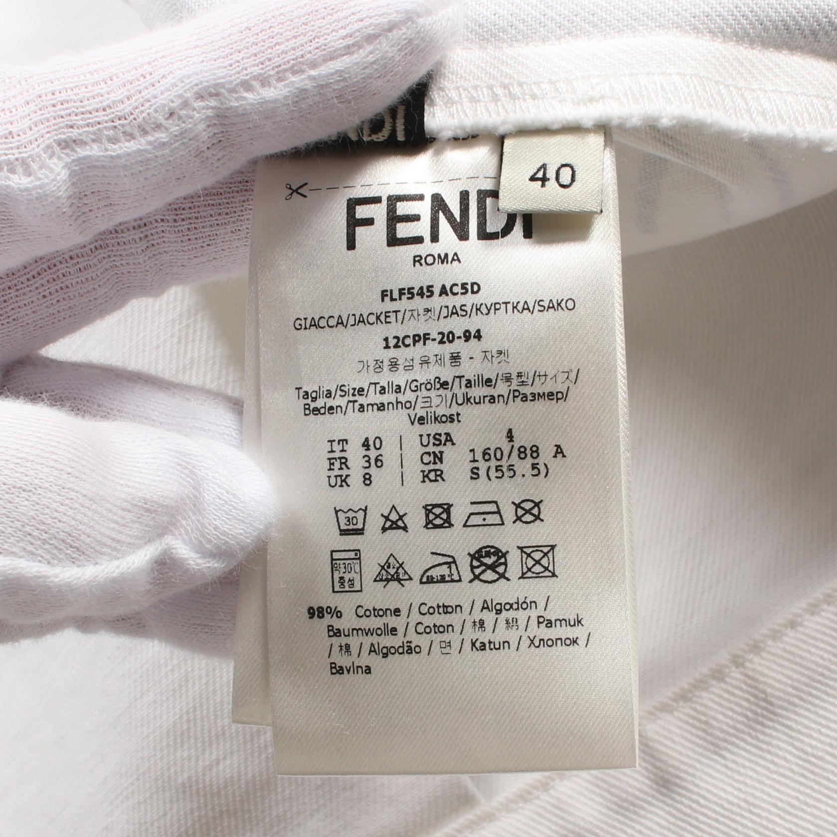 Fendi FENDI × Joshua Vides Cotton Jacket