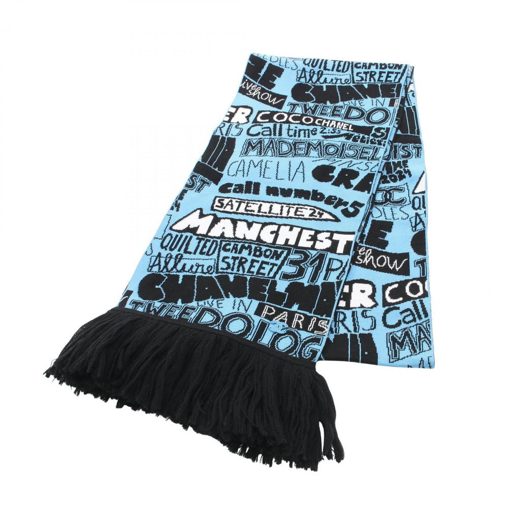 Chanel P77655K11169 Wool Cotton/Cashmere Scarf