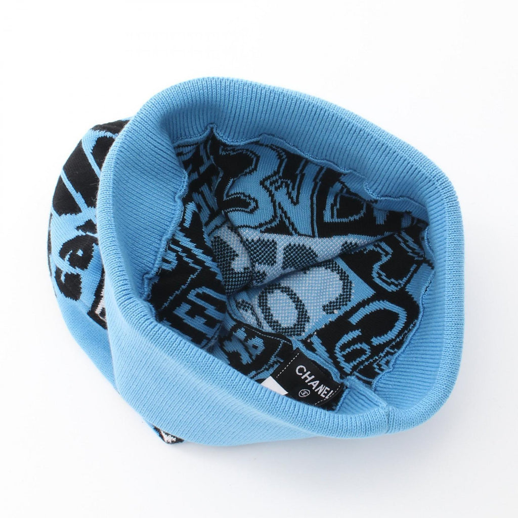 Chanel Knit Cap Cotton Knit Cap