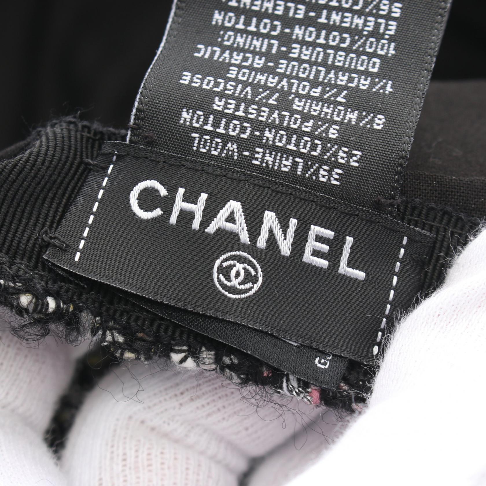 Chanel Coco Mark Fabric Cap