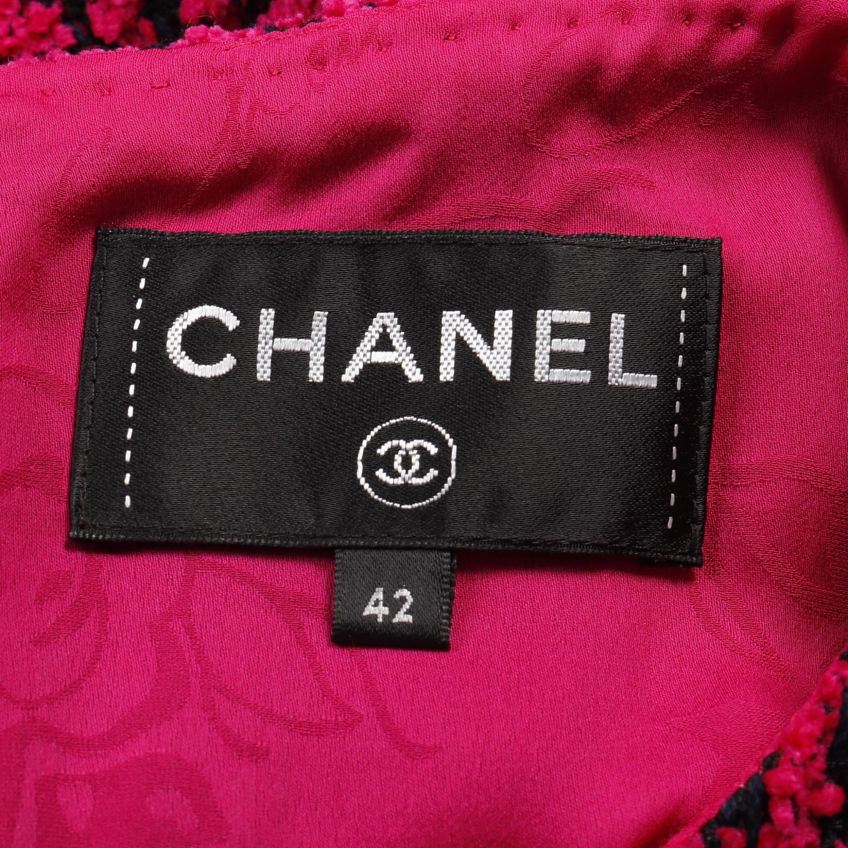 Chanel P55184V41404 Rayon Cotton Wool Dress