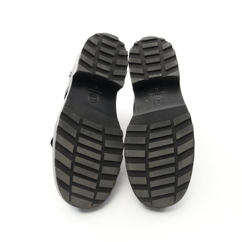 Chanel Coco Mark Leather Boots