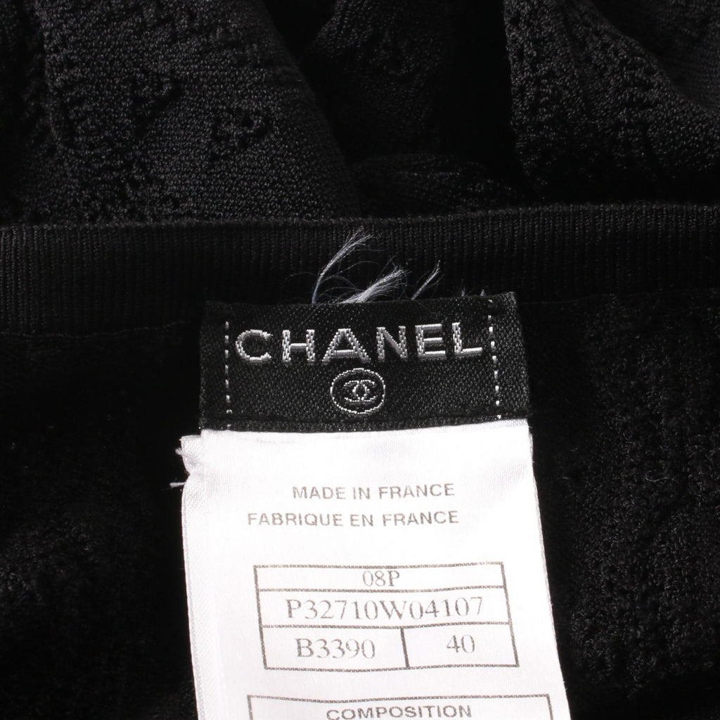 Chanel Coco Mark Button Rayon igan