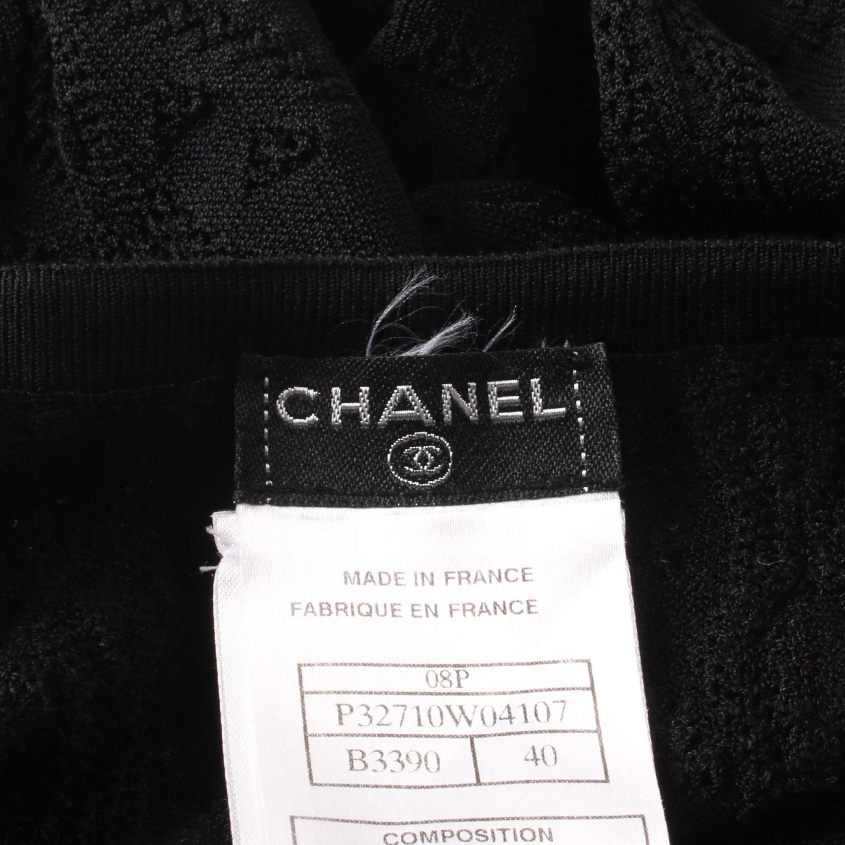 Chanel Coco Mark Button Rayon igan