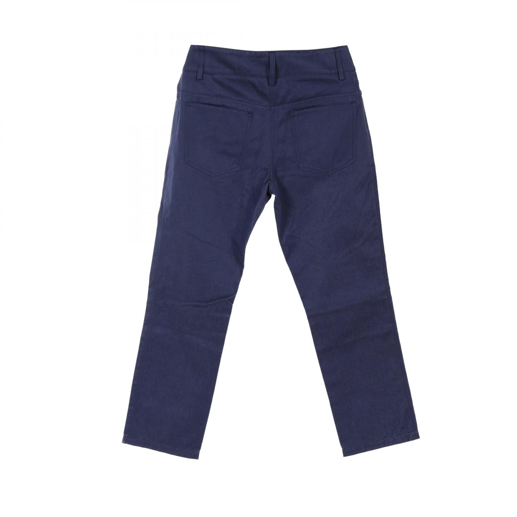 Chanel Denim Cotton Pants