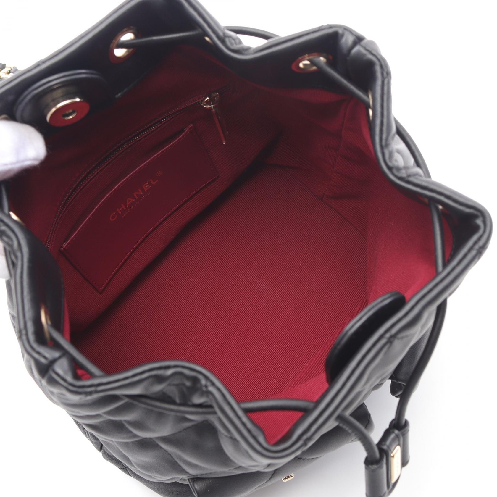 Chanel Matelassé Lambskin Backpack