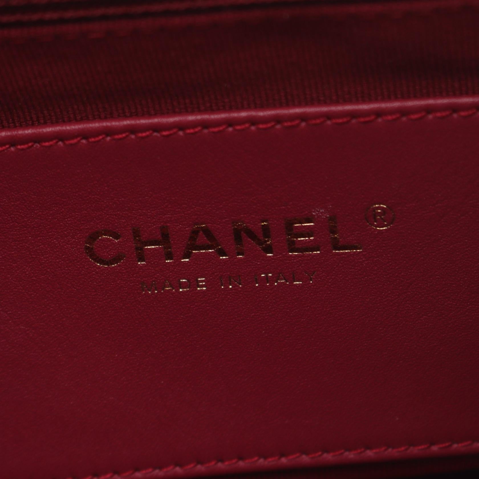 Chanel Matelassé Lambskin Backpack