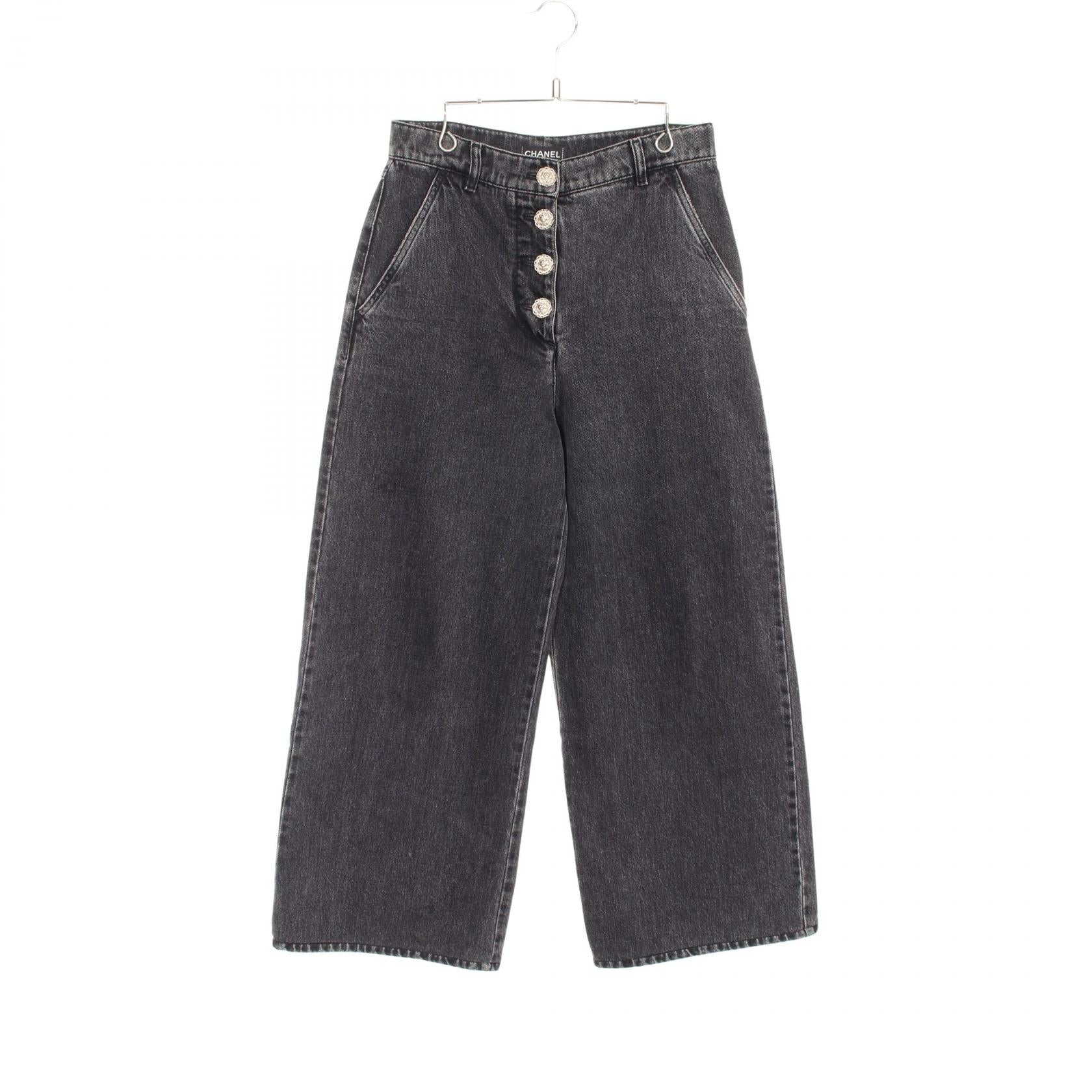 Chanel Cotton Denim Pants