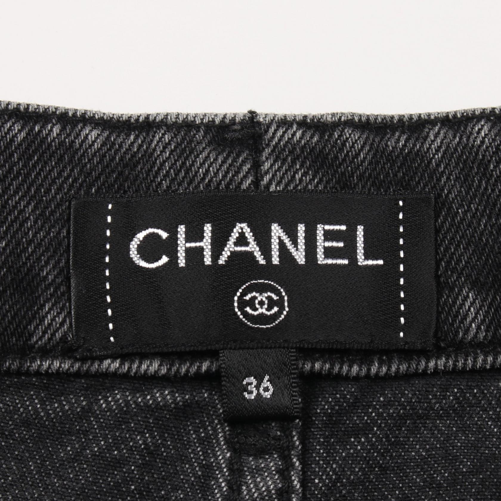 Chanel Cotton Denim Pants