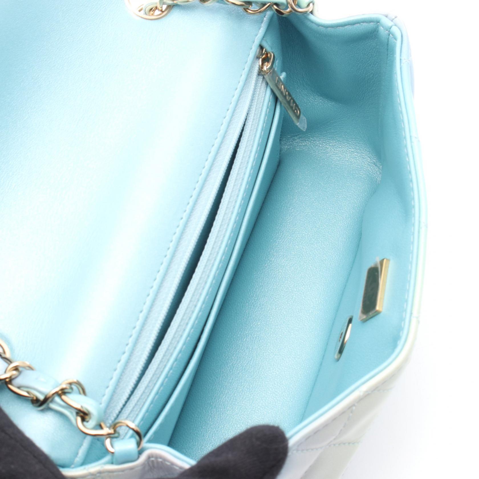 Chanel Mini Matelassé Leather Shoulder Bag
