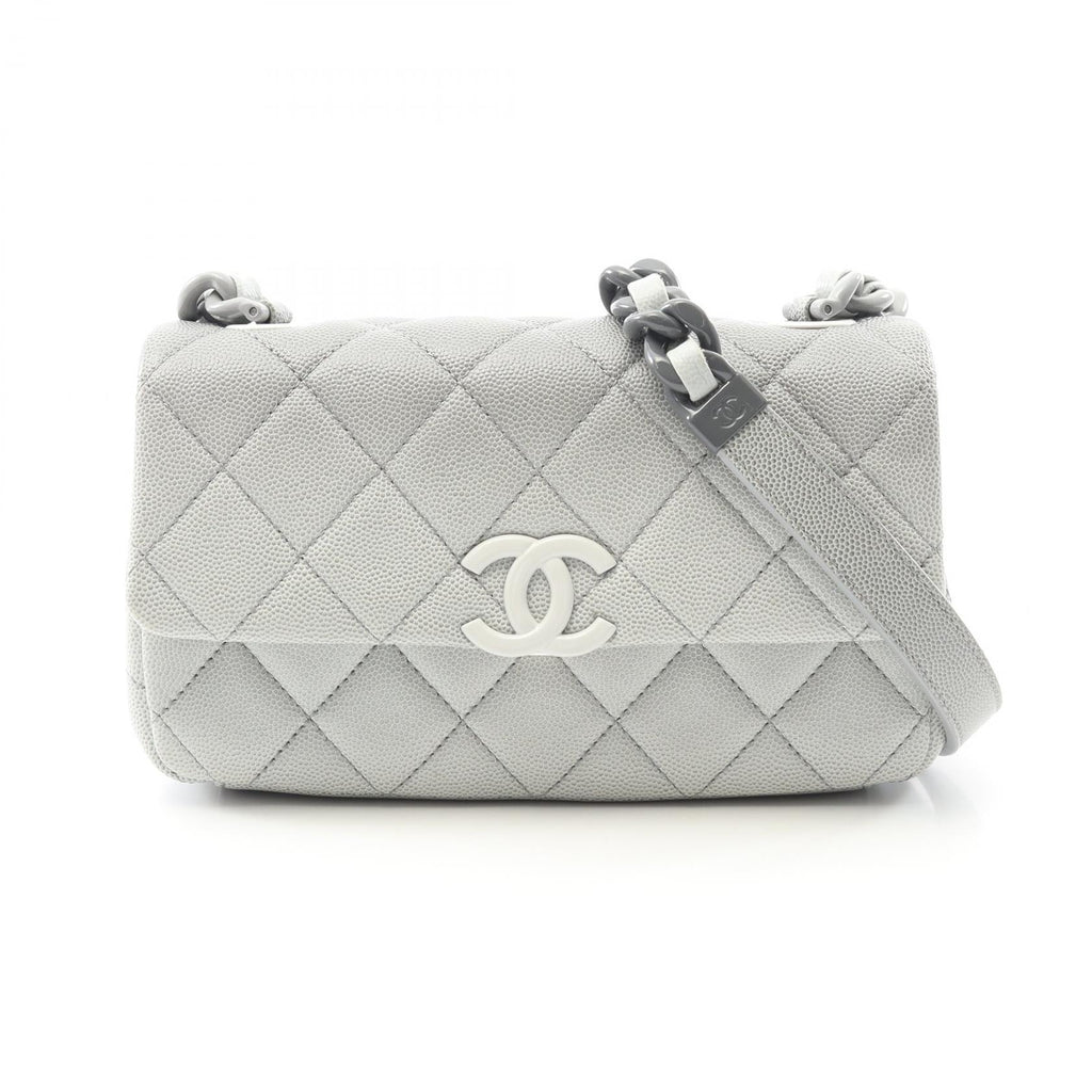 Chanel Mini Matelassé Calf Shoulder Bag