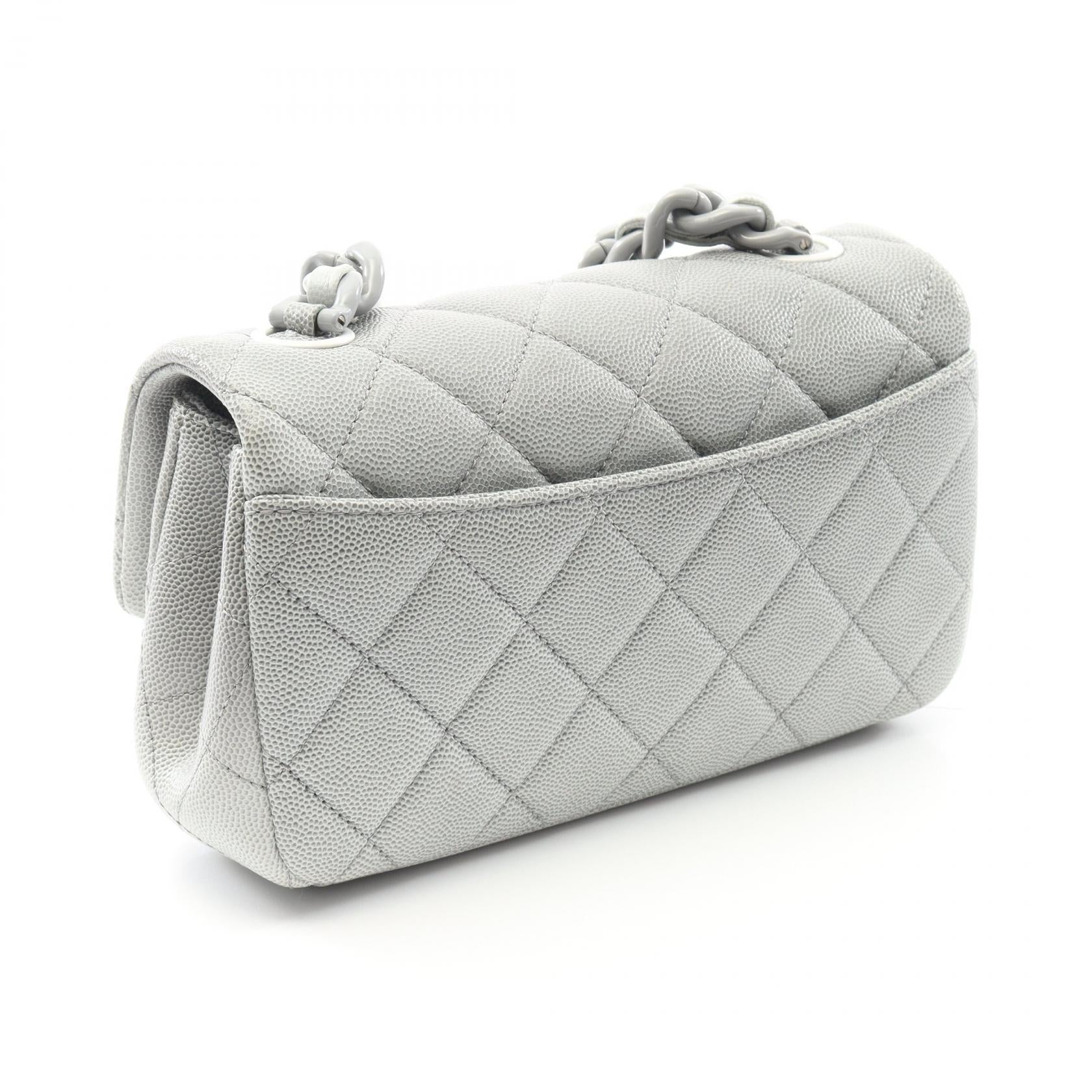 Chanel Mini Matelassé Calf Shoulder Bag