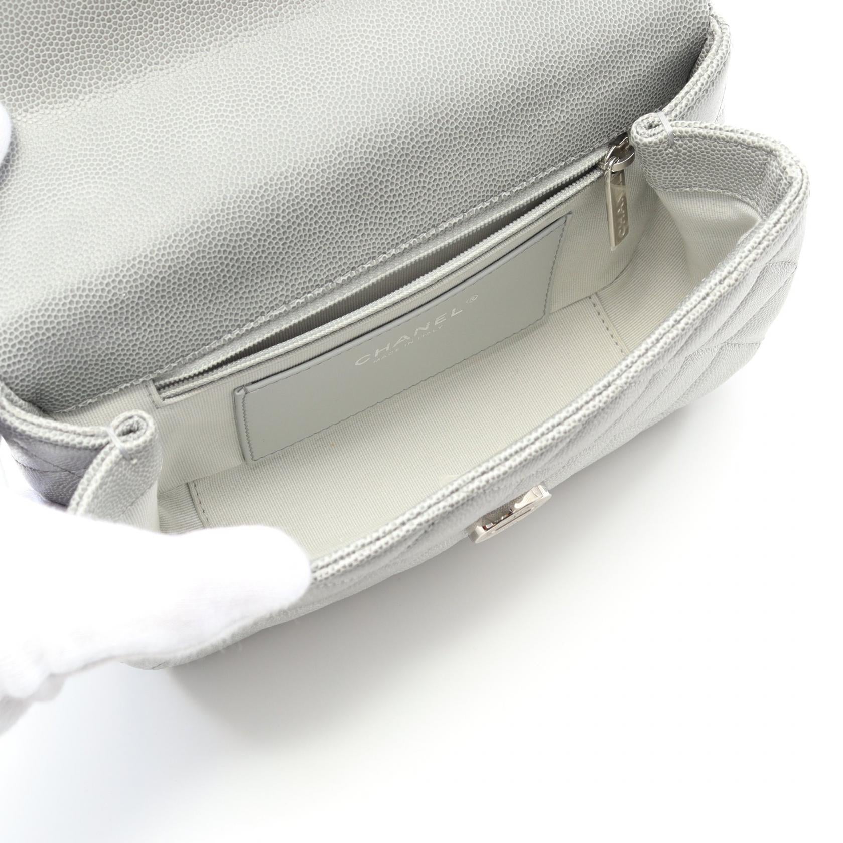 Chanel Mini Matelassé Calf Shoulder Bag