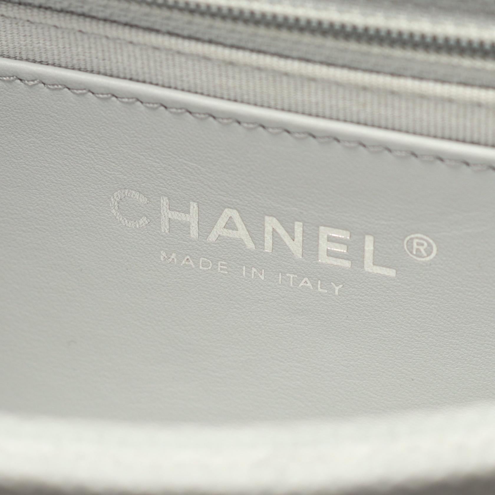 Chanel Mini Matelassé Calf Shoulder Bag
