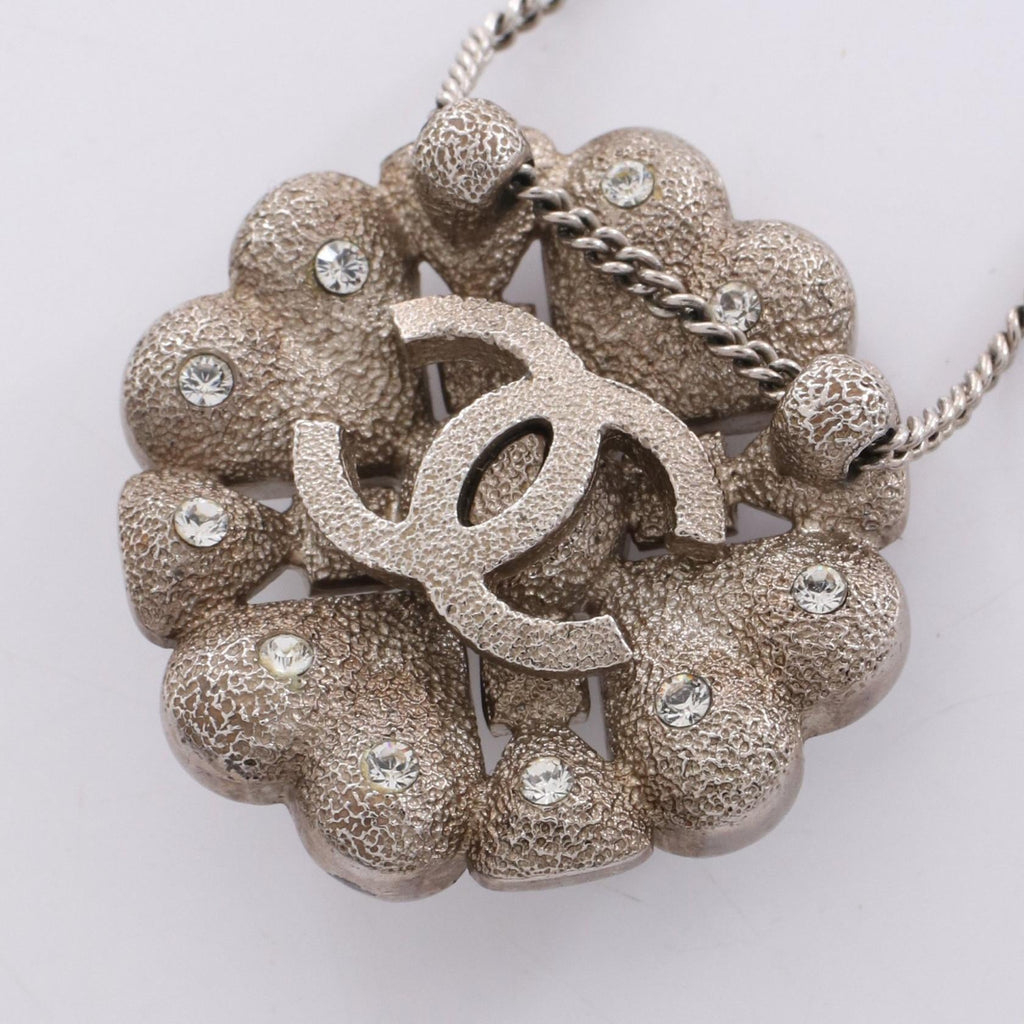 Chanel Clover Coco Mark Necklace