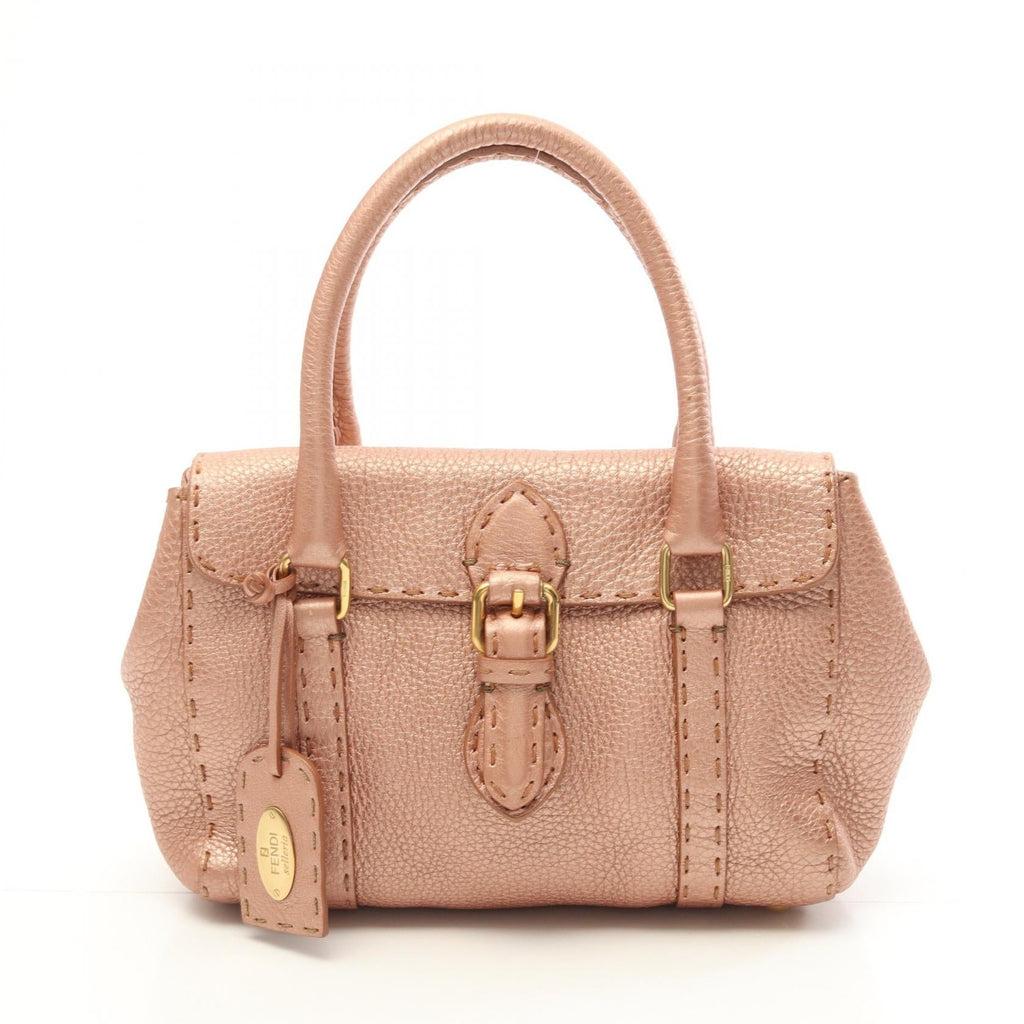 Fendi Selleria Mini Linda Leather Handbag