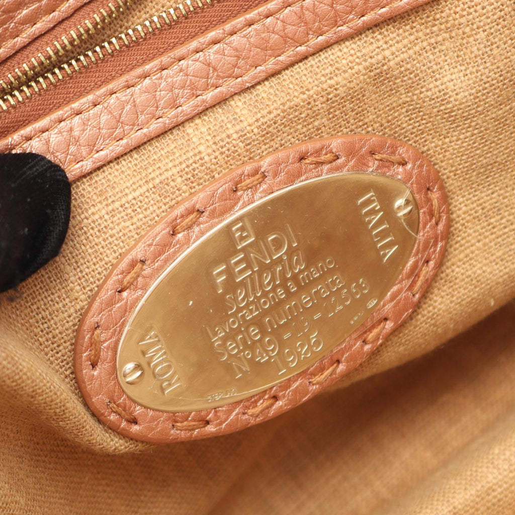 Fendi Selleria Mini Linda Leather Handbag