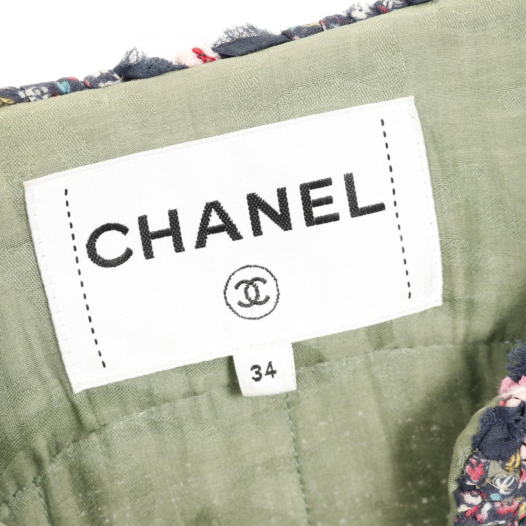 Chanel P55630V42024 Wool Fabric Jacket