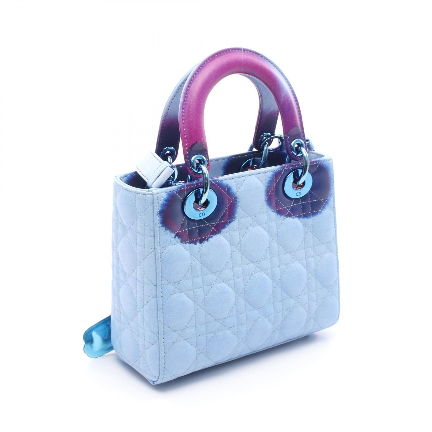 Dior DIOR LADY ART7 Leather Handbag