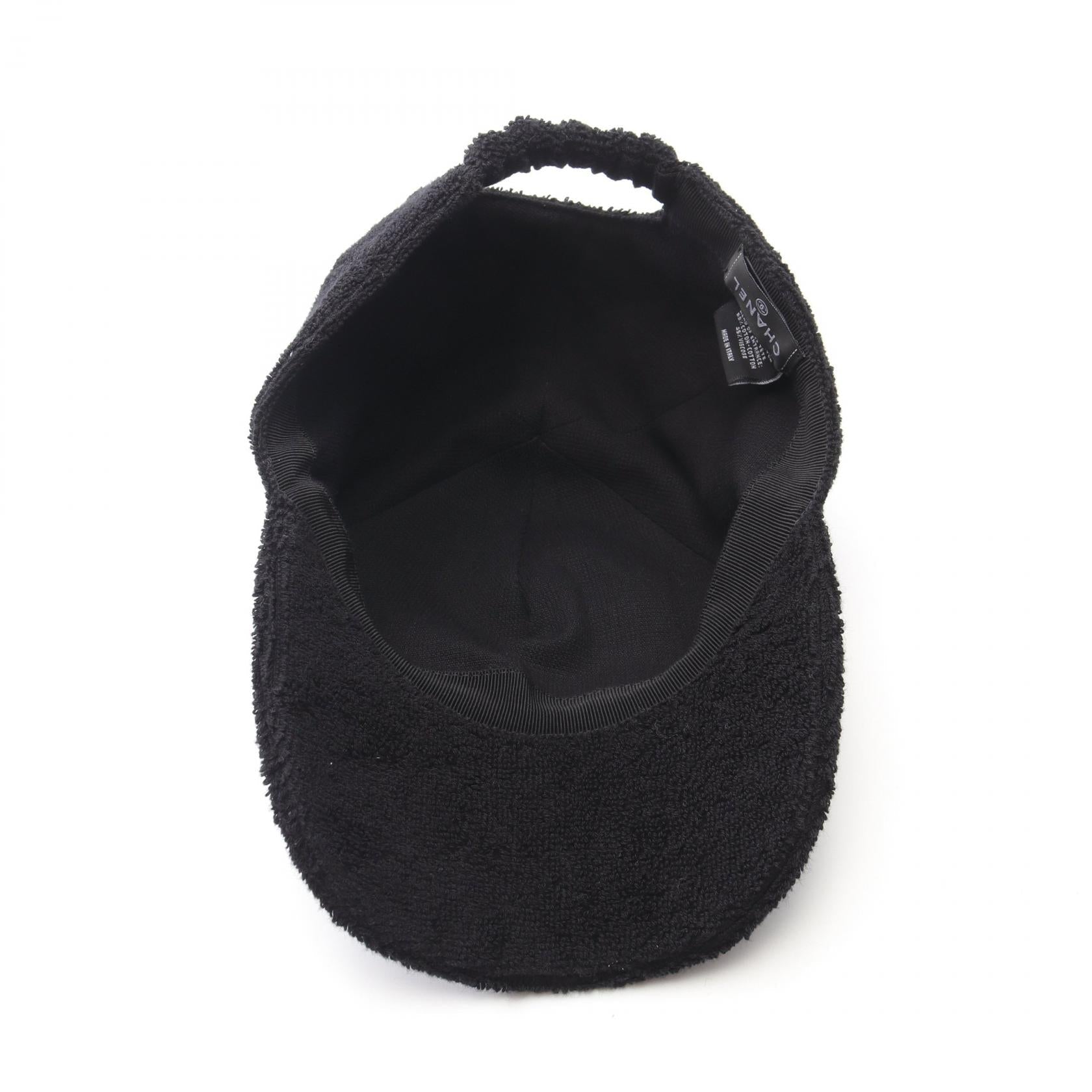 Chanel Coco Mark Pile Cotton Cap