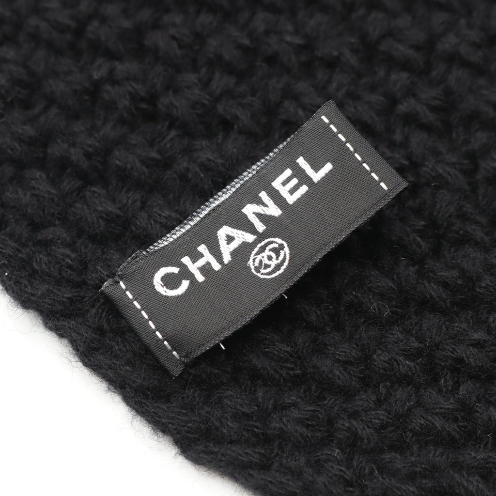Chanel Coco Mark Cashmere Scarf