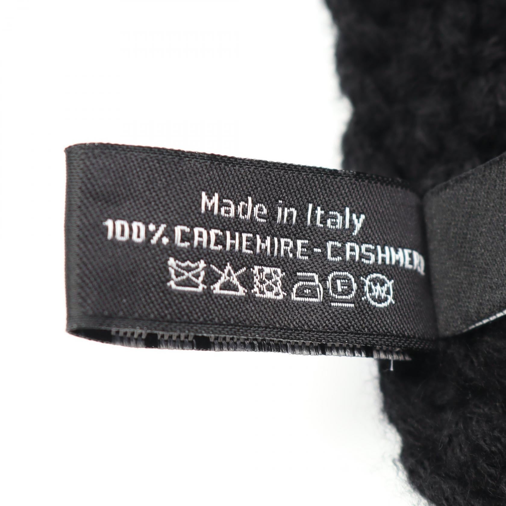 Chanel Coco Mark Cashmere Scarf