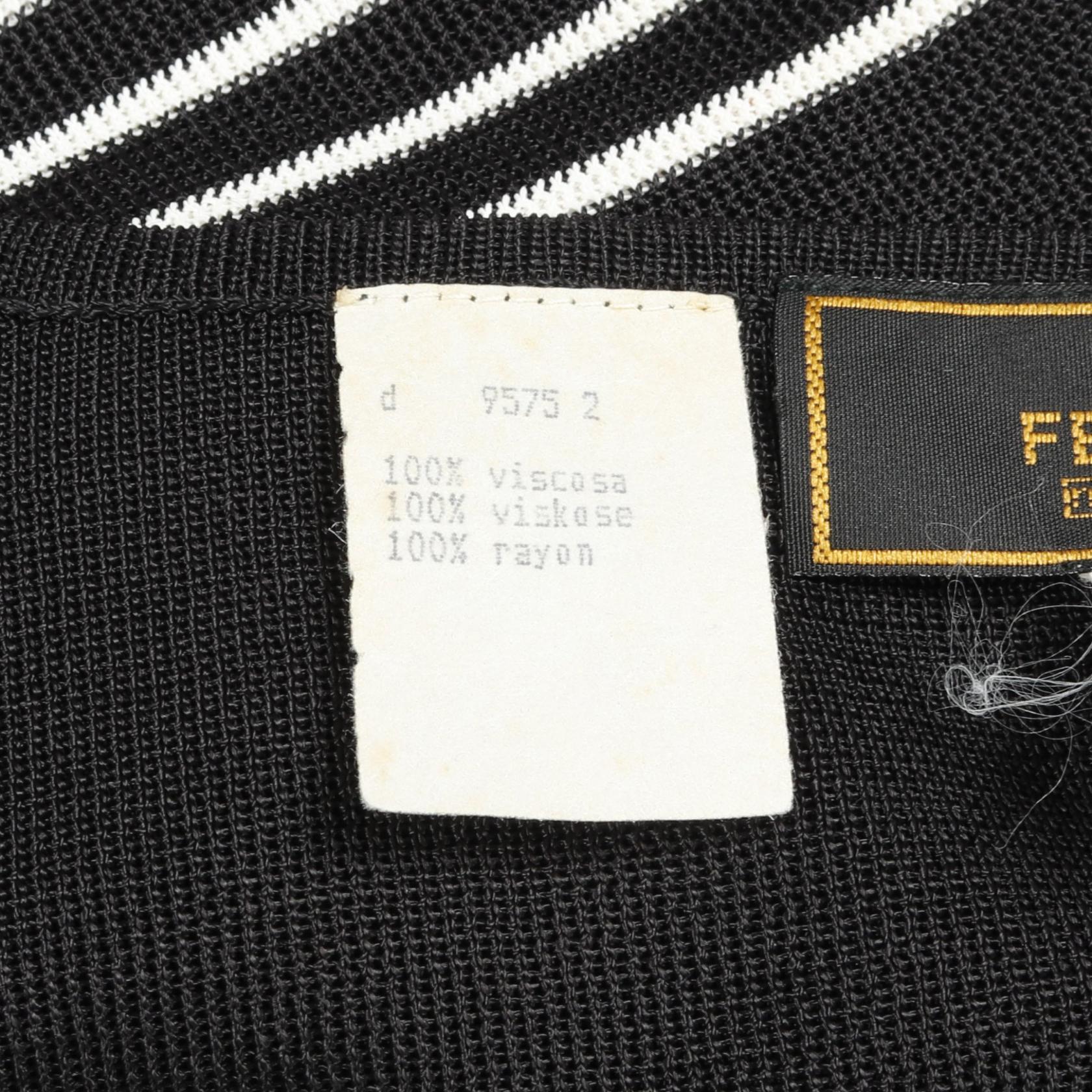 Fendi Viscose Knit Top