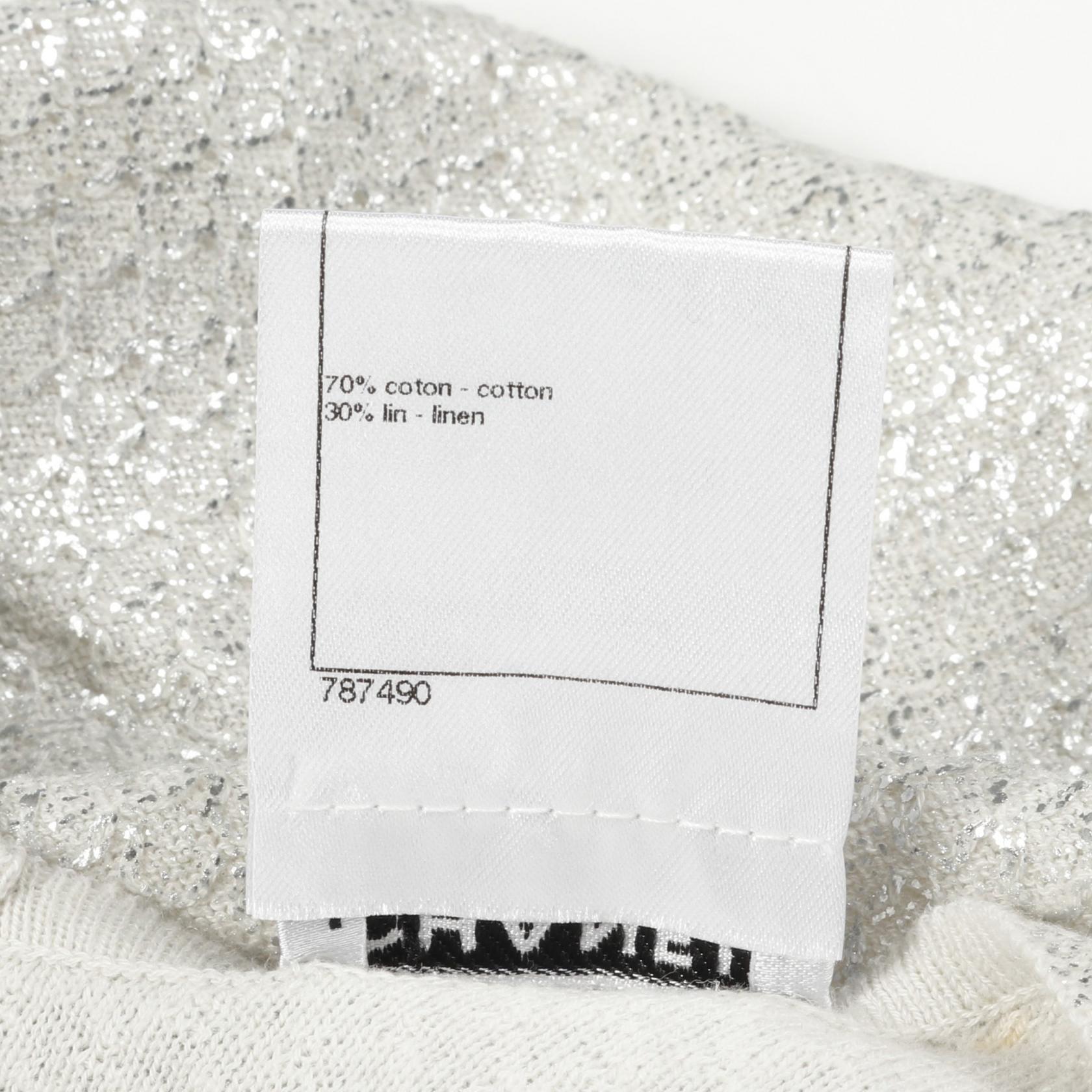 Chanel Tank Top Cotton Knit Top