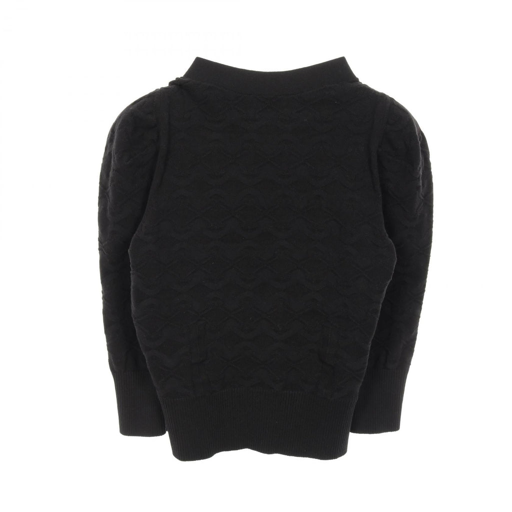 Chanel Coco Mark Button Cotton igan