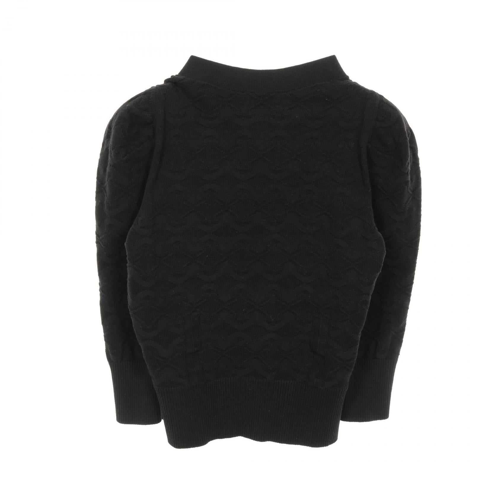 Chanel Coco Mark Button Cotton igan