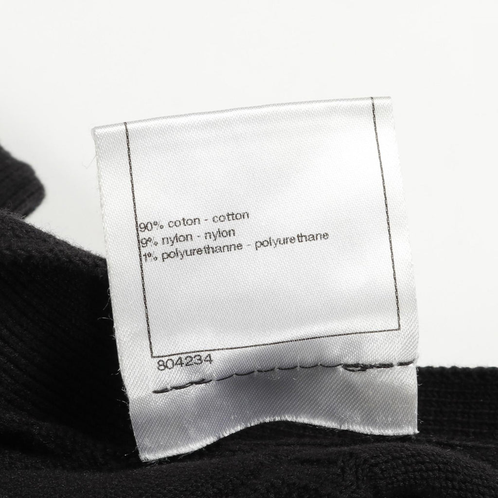 Chanel Coco Mark Button Cotton igan