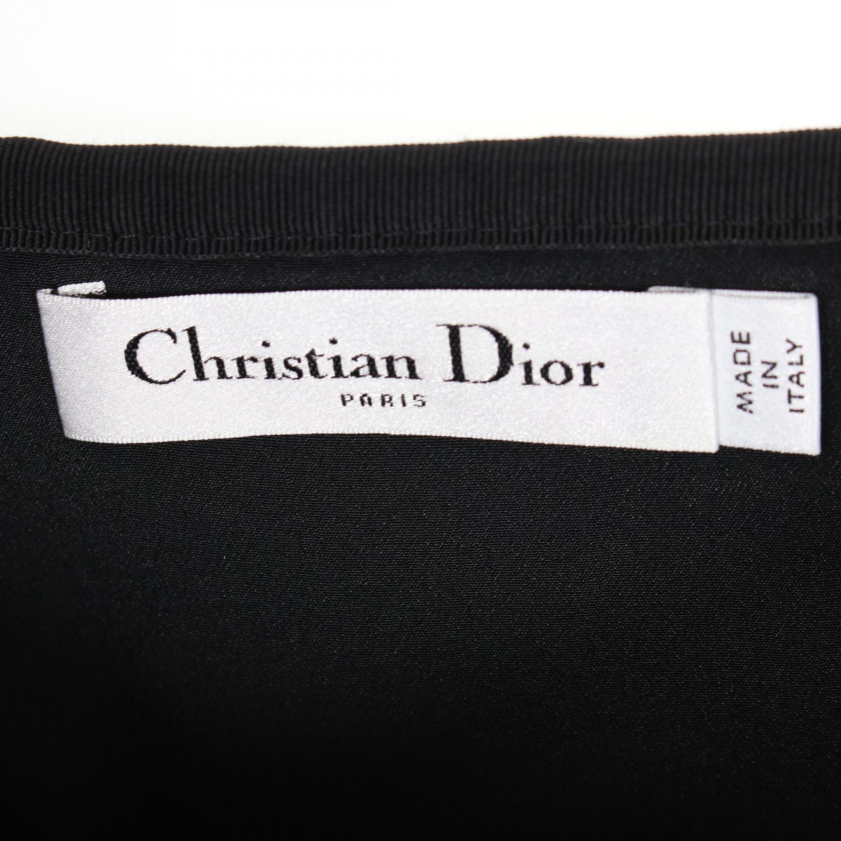 Dior Macro Cannage Cotton Dress