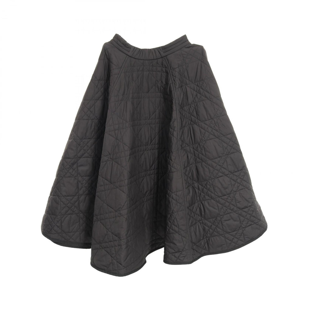 Christian Dior Micro Cannage Quilting Technical Taffeta Skirt