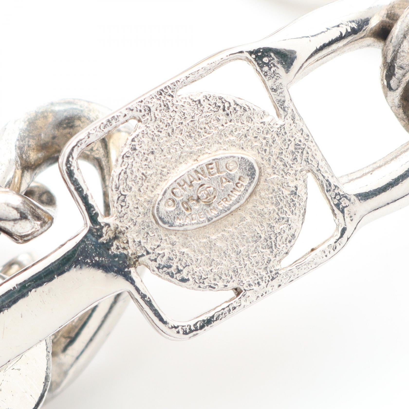 Chanel Coco Mark Metal/Fake Pearl Belt