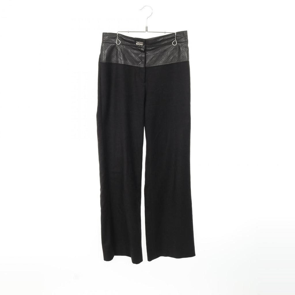 Chanel 2.55 Wool Cashmere Leather Pants